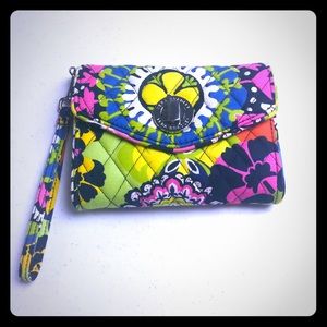 Vera Bradley Turn Lock Wristlet